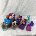 Fisher-price Little People Toy Lot Vehicles Dump Truck Helicopter Fire Plane Set