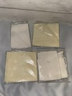 Mixed Lot Of Aida Fabric 14ct Vintage Lot Of 4 Cross Stitch 12x12