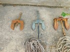 Vintage antique 15 Lb     Pound Cast Iron Boat Anchor