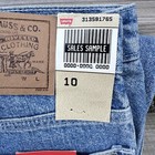 Levi s 1998 Vintage Girls Carpenter Jeans Stonewash Size 10 Nwt Nos Nip Childs