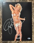 Bas Beckett Pamela Anderson Autographed 11x14 Photo Signed Auto Actress Model