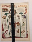 Vintage 1940   s Woolworths Department Stores Santa Christmas Magazine Ad 0c25