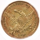 1834  5 Pcgs Au50 Classic Head Half Eagle Plain 4 Gold