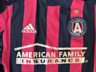 Atlanta United Fc Adidas 2018 Home Jersey Size Youth Large 