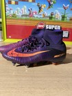 Nike Mercurial Superfly Soccer Cleats Men   s Size 10 Purple Orange