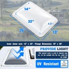 Rv Skylight Replacement Cover Compatible Camper Truck Motorhome Roof Sunroof