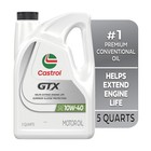 Castrol Gtx 10w-40 Conventional Motor Oil  5 Quarts