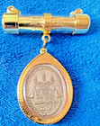 Thai Buddhist Amulet     Rare 109   year Luang Pu Im     Gold Phoenix Diamond Edition