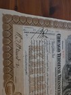 Chicago Terminal Transfer Railroad Company Stock Certificate 10 Shares