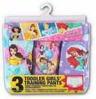Disney Princess Toddler Girls  3-pack Training Pants  size 2t 
