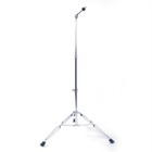 Professional Straight Drum Cymbal Stand Double Braced Chrome Adjustable Height