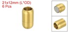 6pcs 8mm Hole Leather Clasps  For Making Diy Supplies Crafts  Gold