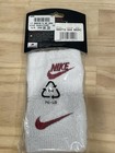 Nike Wristbands Single Wide Vintage Swoosh 2 Pack Basketball 90s -made In Taiwan