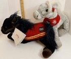 Pair Wells Fargo Horse Plush 14  Legendary Stuffed Animals