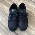 Charlotte Olympia Black Velvet Gold Embroidered Spiderweb Sneakers Womens Size 5