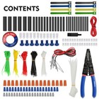 Workpro 582-piece Crimp Terminal Electrical Repair Kit With Wire Cutter Stripper