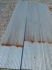  30 Sq ft   5 Pcs 3  X 2   Reclaimed Corrugated Barn Roofing Tin Min To Clear