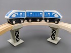 Wooden Railway Inter City Metro Commuter Light Rail Train Thomas Brio Compatable