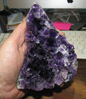 Large Amethyst Crystal Cluster  Cathedral Geode From Uruguay   Beautiful 