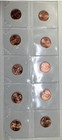 2009 Lincoln Bicentennial 8 Penny Set Plus 2010 Lp5 P d   From Us Mint Rolls