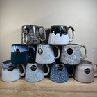 Barcela Artisanal Fire Portugal Handmade Stoneware Pottery Large Mugs