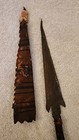 Vintage Custom African Spear With Metal Tip And Tip Cover 1-of-a-kind Awesome     