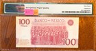 Pmg Graded 67 Epq - 2017 Mexico  Banco De Mexico 100 Pesos    commemorative   