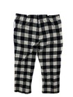 Sonoma Essential Flannel Pajama Pants Men s Xxl Black Plaid Loungewear Pockets