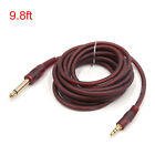 10ft 3 5mm 1 8 Inch Male To 1 4 Inch Male Trs Car Stereo Audio Aux Cable Cord