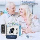 All In One Blood Pressure Monitor Glucose Ua Tester Large Screen Home Meter