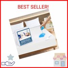 Crib Mattress Protector Waterproof 2 Pack Crib Sheets Fitted Mattress Pad Cover 