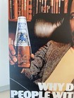 Schlitz Brewing Sign - Beer Malt Liquor - Richard Roundtree - Shaft Vintage
