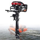 Hangkai 7 5hp 2-4 Stroke Outboard Motor Fishing Boat Engine Water  Air Cooling