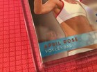 2016 Topps Olympic Team April Ross Auto Game Used Jersey  25 Beach Volleyball