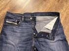 Men   s Diesel Jeans 36x32 Blue Denim Stretch Buttonfly