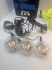 Sphero Qty 3  3 Chargers  3 Skins  2 Chariots  Terrain Park  Used Nice 
