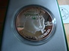 Toned   Mint In Box 1994 Augusta National Masters Commemorative 999 Silver Coin