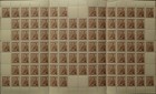 Stamp Germany Bohemia Czechoslovakia Mi 085-8 Sheet 1942 Wwii Adolf Hitler Mnh