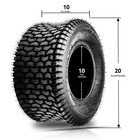 2pcs 20x10-10 Atv Tires 20x10x10 Utv All-terrain 6pr Off-road Tires Tubeless