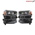 For Chevy Silverado1500 2019-2021 Lh rh Headlights Assembly Led W halogen Signal
