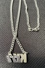 Kiss Logo Necklace  stainless Steel  Only 50 In The World 
