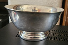 Vintage Gorham Yc795 Silver Plated Bowl 4 5    Diameter 