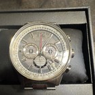 Citizen Eco-drive Chronograph 200m Wr Black Stainless Watch W  Box   Manual