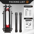 Bike Stand 2-in-1 Vertical Adjustable - Foldable Indoor garage Rack