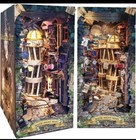 Harry Potter Book Nook Diy Book Nook Kit For Adults Miniature Dollhouse Kit
