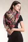 Scarvesme Buffalo Check Plaid Warm Pattern Plaid Soft Oversized Large Wrap Scarf