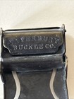 Civil War Era Heavy Brass Waterbury Belt Buckle Slide