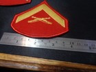 Us Marine Corps Lance Corporal Chevrons Patch E-3 For Male Service Dress Alpha