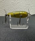 Rare Stafford s Pa-pa Wood Prop Lure Yellow Scale Finish Antique Fishing Tackle