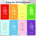 Silk Shiny Pla 3d Printer Filament Bundle 8 Colors 250g Each 2kg Total For 3d